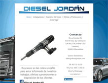 Tablet Screenshot of dieseljordan.com